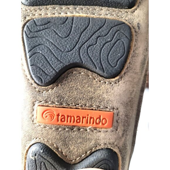 Tamarindo Beachcomber Women's Leather Slide Sandals Size 7 Brown Casual Comfort - Picture 8 of 11